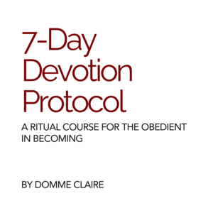 7-Day Devotion Protocol